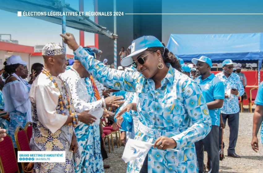  Campagne électorale dans Golfe 4 : UNIR a mobilisé Amoutiévé